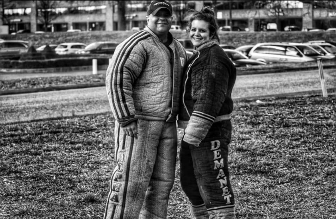 joey and paige owners of overwatch k9 academy in columbus ohio, professional dog trainers